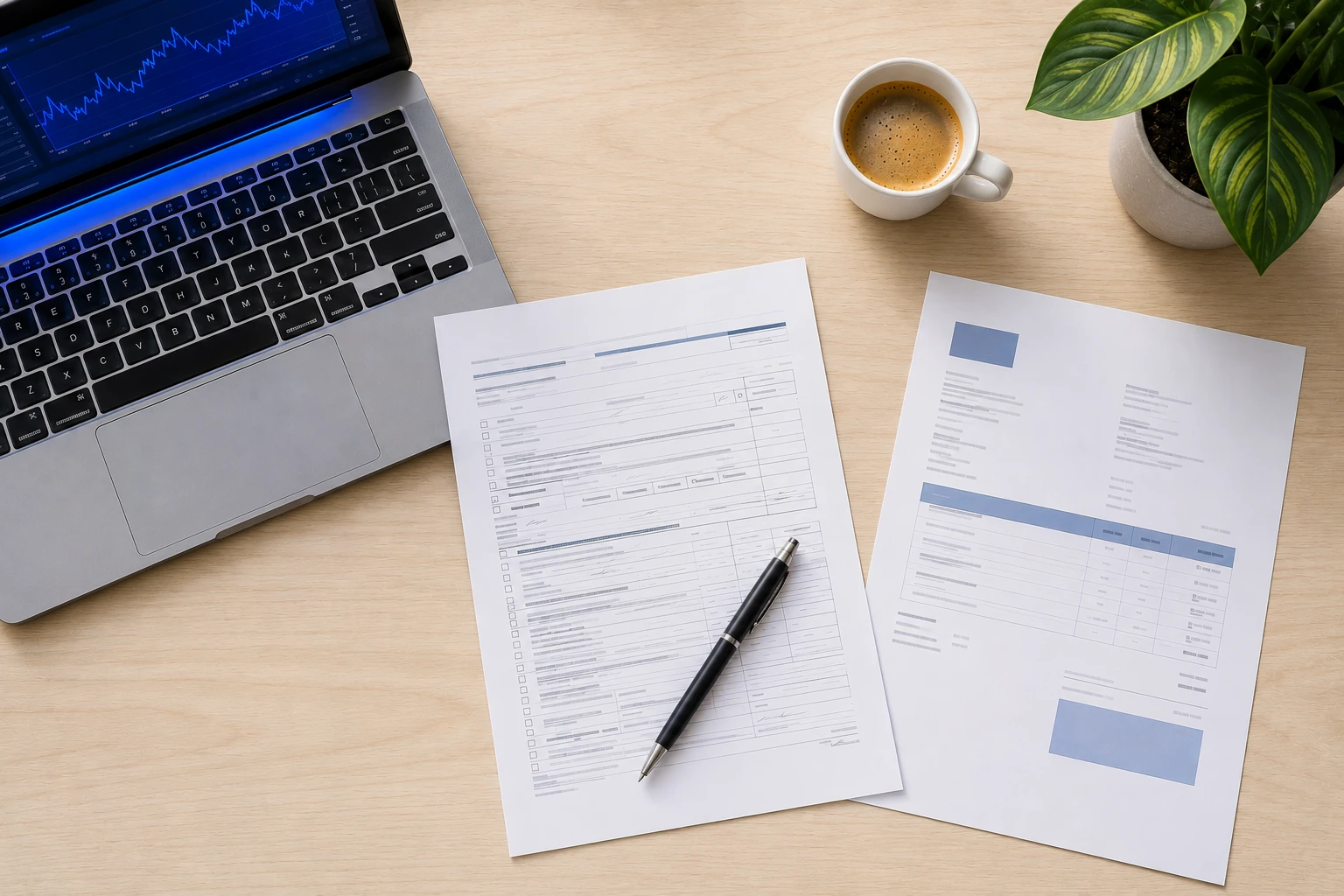 Responsabil financiar verifică IRS Form W-8BEN-E pentru o companie non-americană