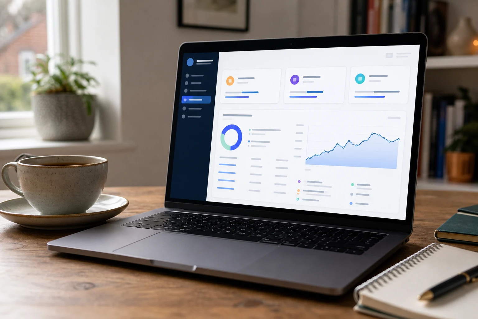 Non-US investor reviewing US stock dividends and IRS Form W-8BEN on an investment dashboard