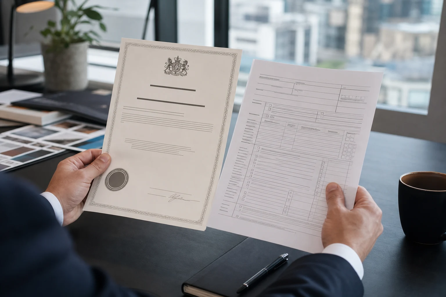 Corporate officer selecting Chapter 3 entity type on IRS Form W-8BEN-E Line 4