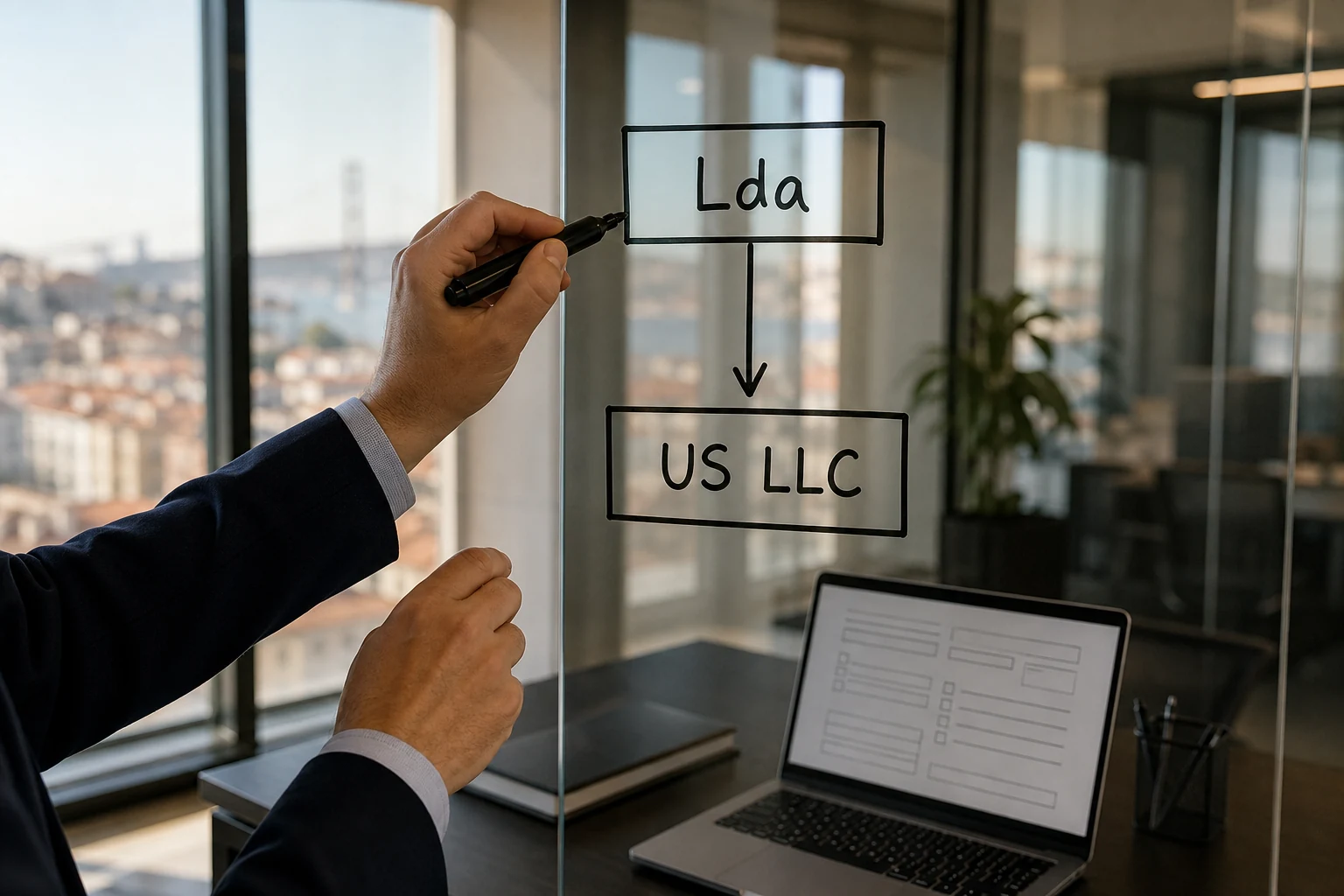 Responsável financeiro a mapear proprietário e LLC disregarded no IRS Form W-8BEN-E Parte I