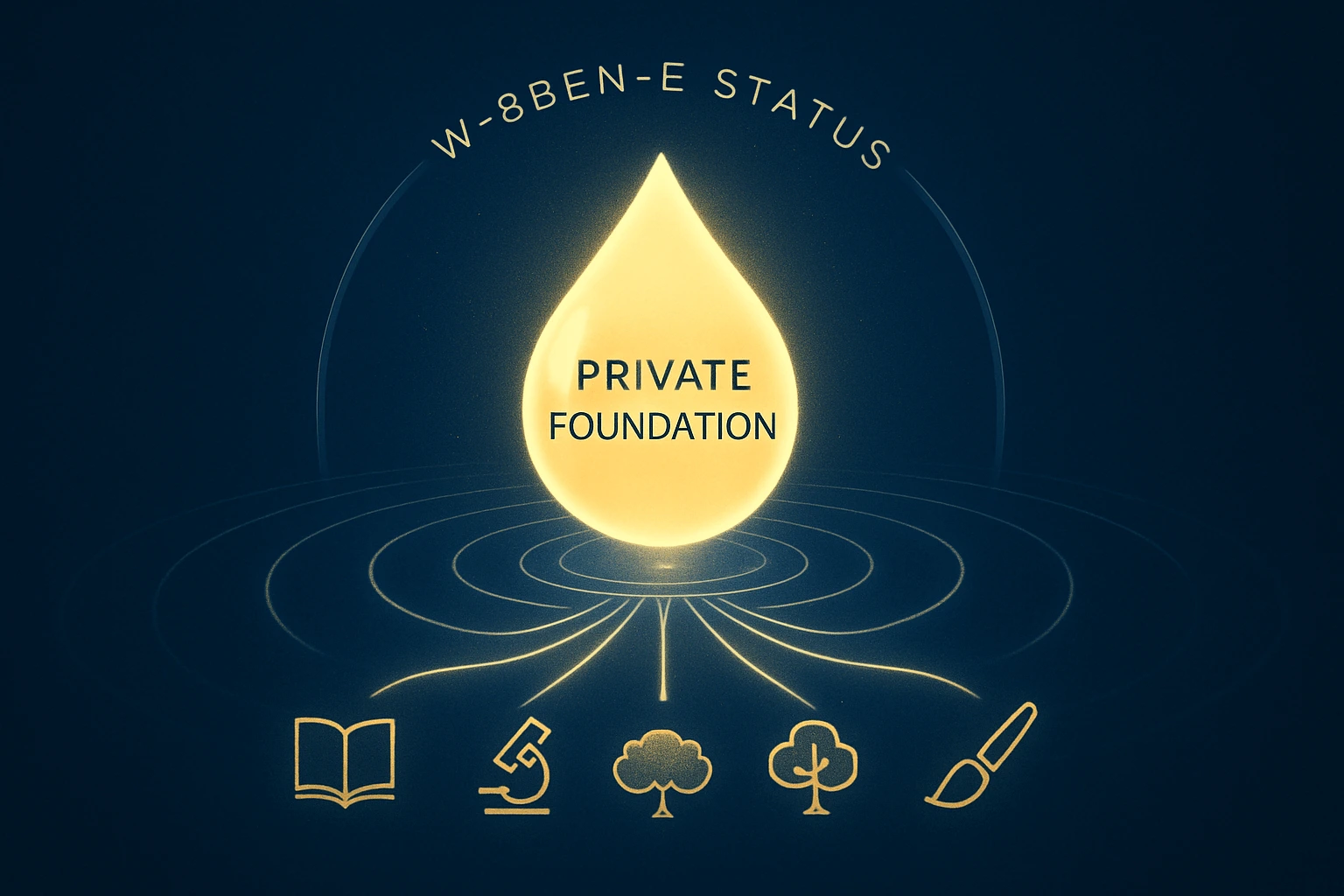W-8BEN-E: How to Fill Out the Form for a Private Foundation