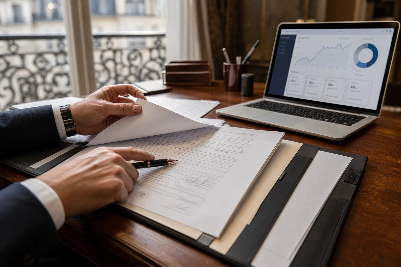 Administrateur de trust vérifiant la case Simple trust sur IRS Form W-8BEN-E ligne 4