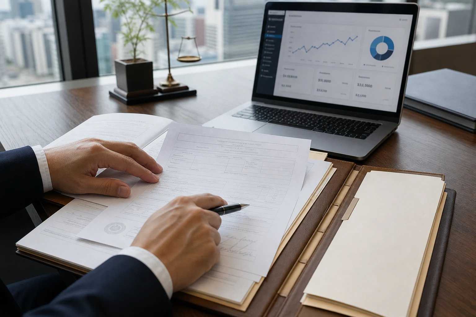 Trust 管理者が IRS Form W-8BEN-E Line 4 の Simple Trust チェックボックスを確認している