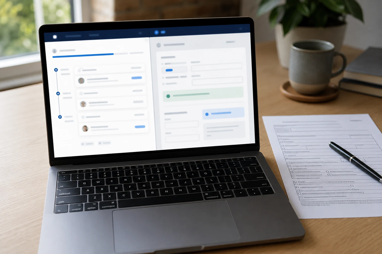 Remote contractor completing IRS Form W-8BEN for Toptal, Deel, or Remote.com tax onboarding