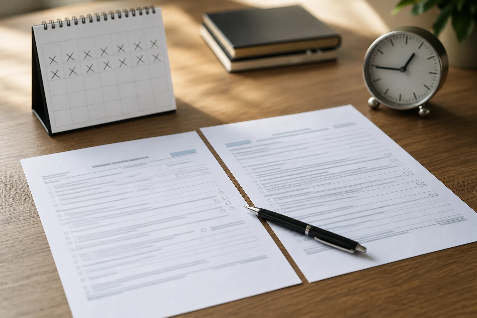 ITIN pentru W-8BEN: formular W-7 lângă certificatul W-8BEN cu flux de decizie