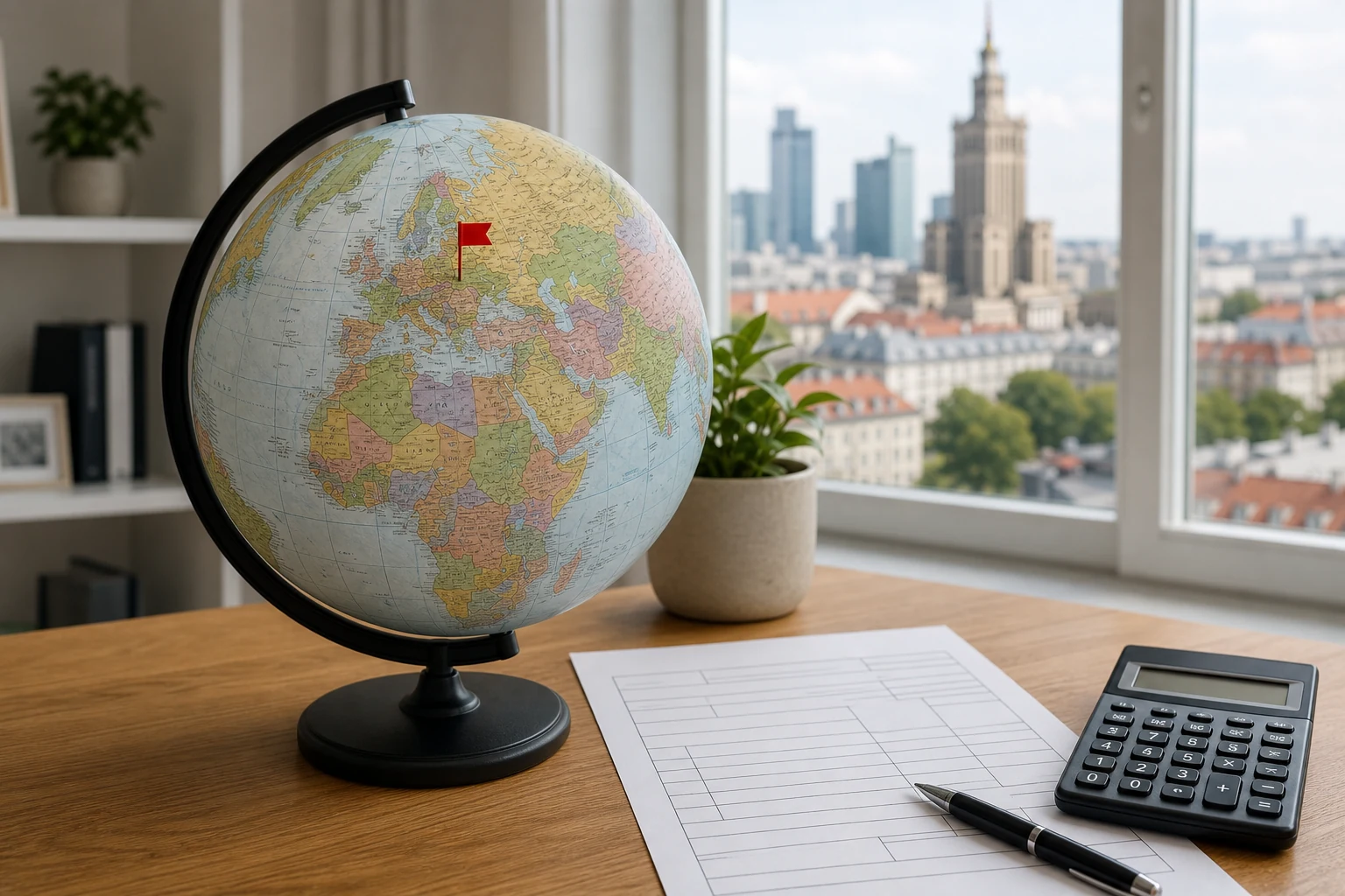 Form W-8BEN Part II: sekcja Claim of Tax Treaty Benefits z polami kraju i stawki