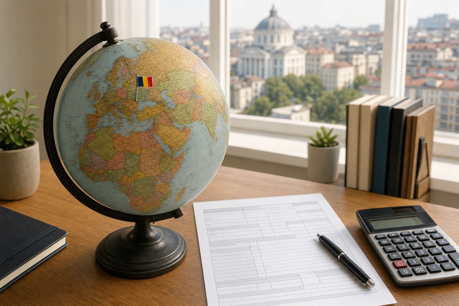 Form W-8BEN Partea II treaty benefits cu câmpuri pentru țară și cotă