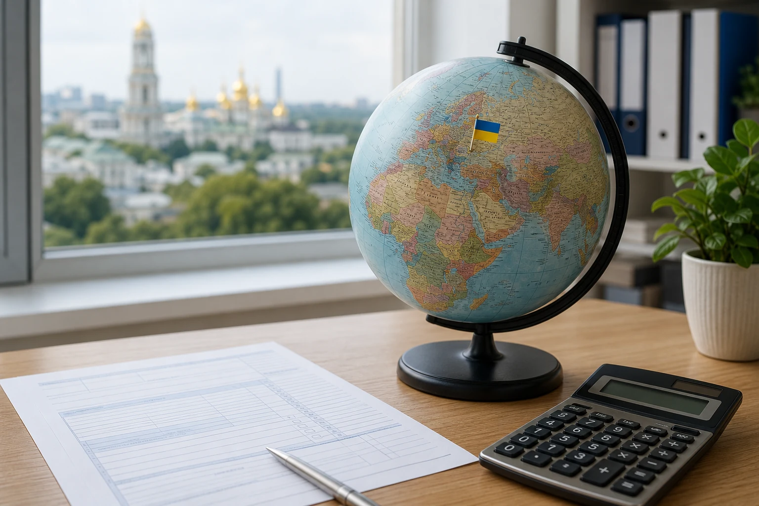 Form W-8BEN Part II: блок Claim of Tax Treaty Benefits з полями країни та ставки